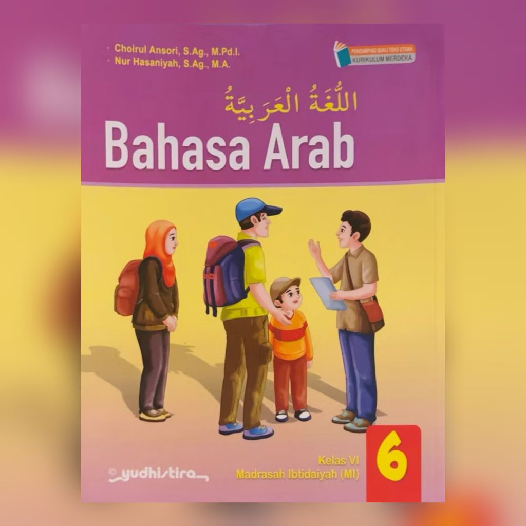 BUKU BAHASA ARAB MI KELAS 1,2,3,4,5,6 YUDHISTIRA