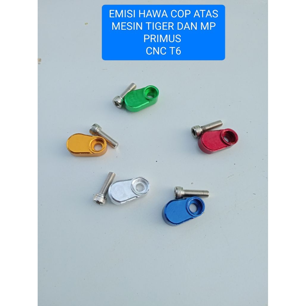 EMISI HAWA COP ATAS TIGER CNC /TUTUP EMISI HAWA MESIN MEGA PRO PRIMUS