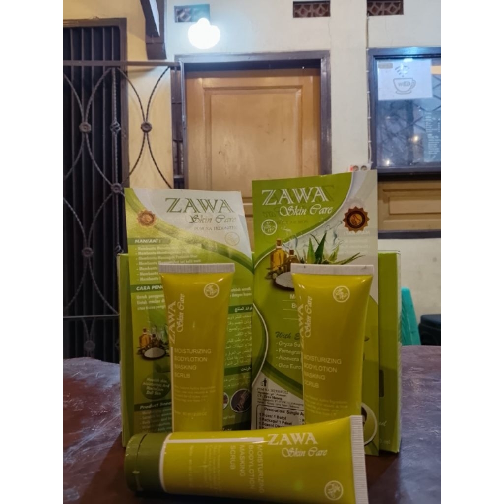 3 BOTOL ZAWA SKINCARE TERMURAH+ BPOM