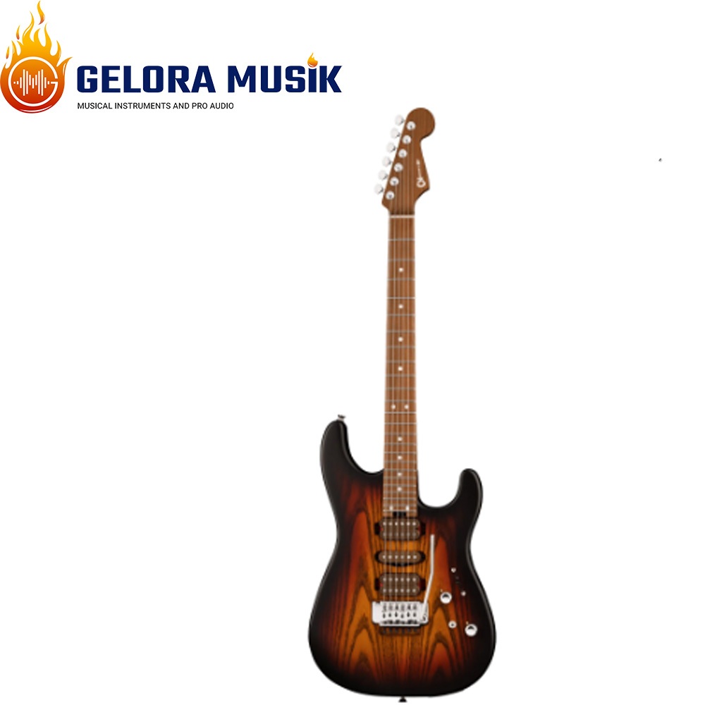 Gitar Elektrik Charvel Guthrie Govan Signature, Three-Tone Sunburst