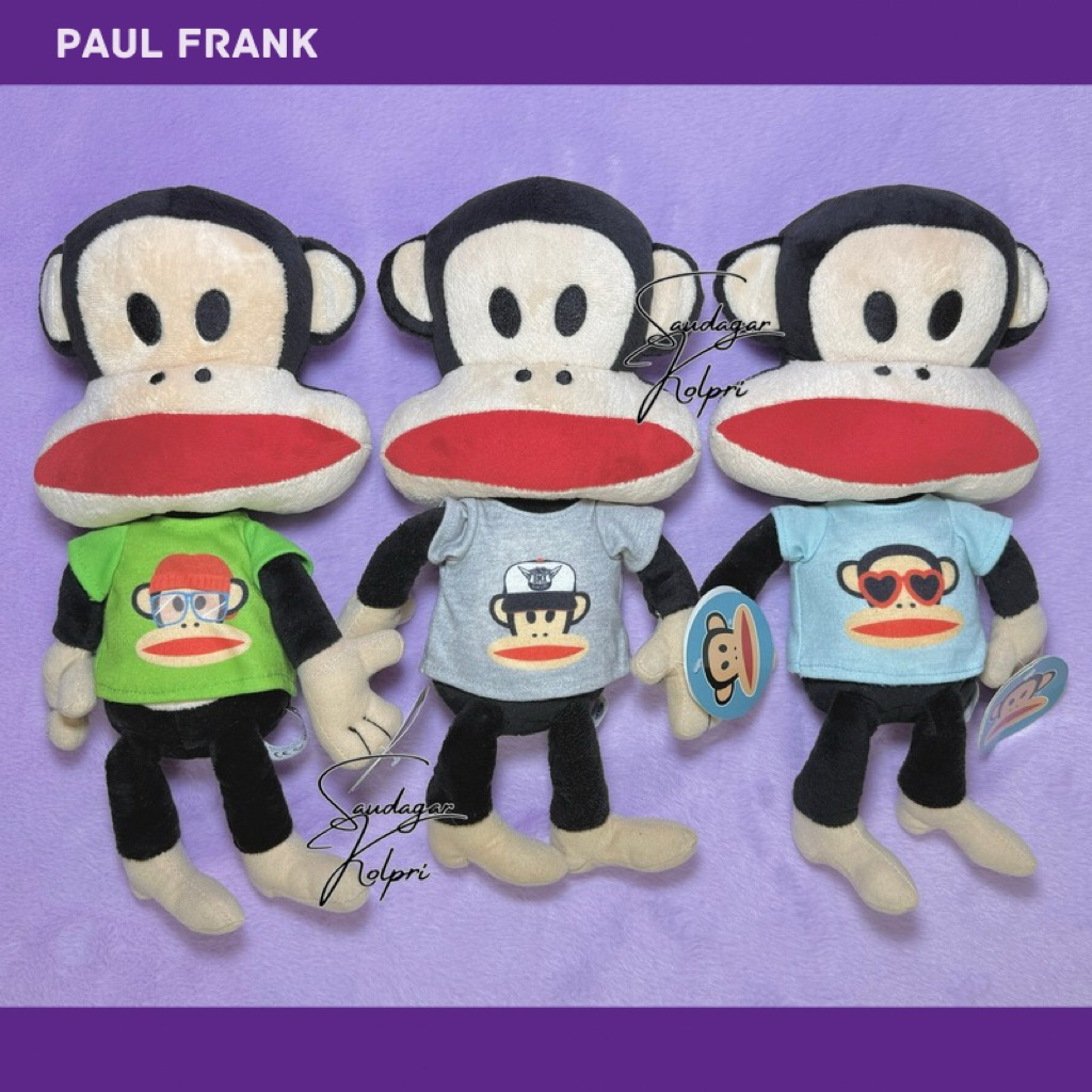 Boneka Julius The Monkey | Monyet Paul Frank