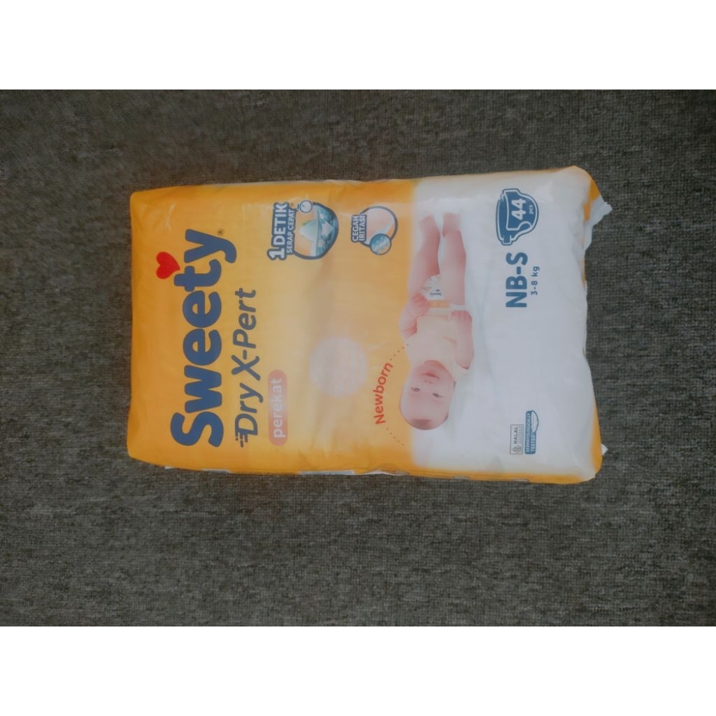 Pampers Sweety & Makuku NB-S 44 pcs