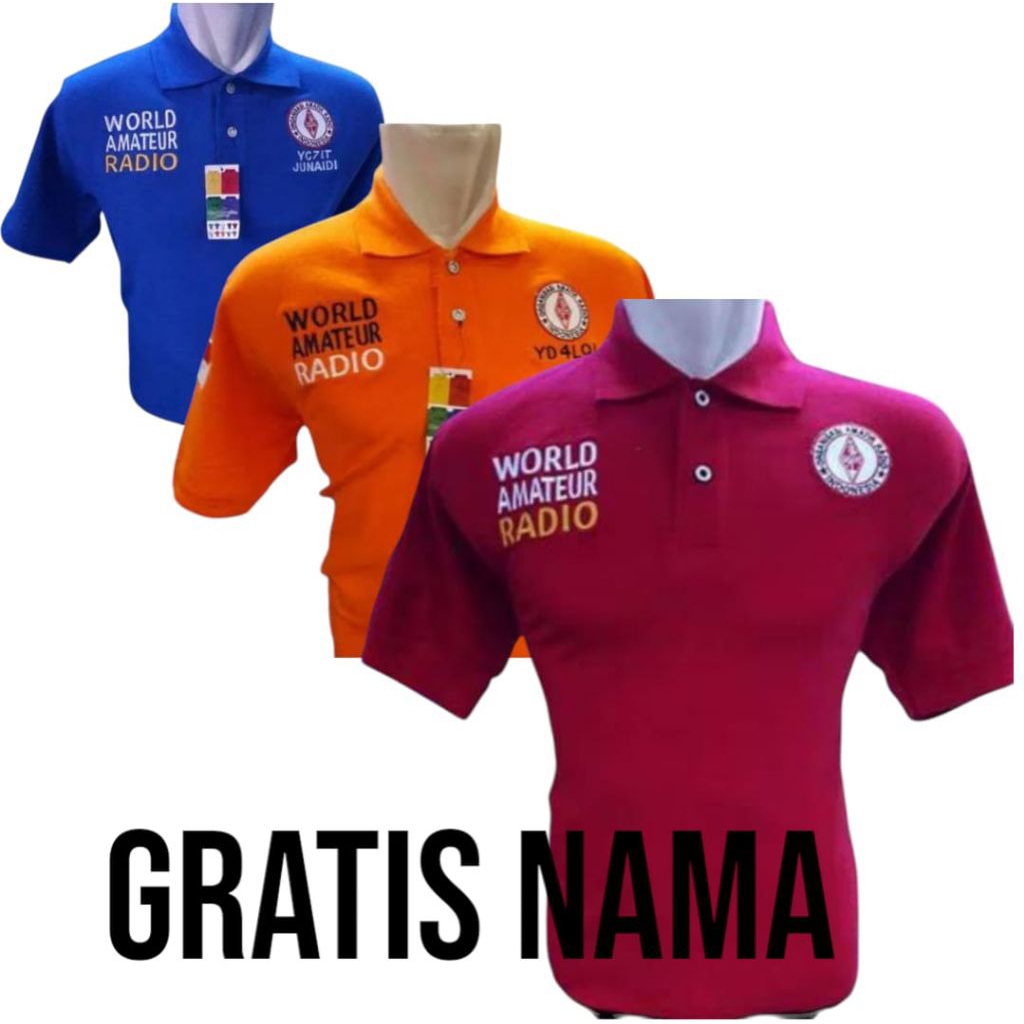 KAOS ORARI LENGAN PENDEK/ KAOS ORARI/ ORARI