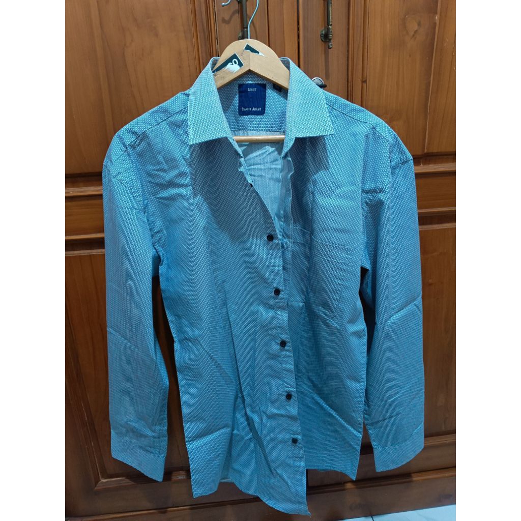 Stanley Adams Kemeja Lengan Panjang Slimfit
