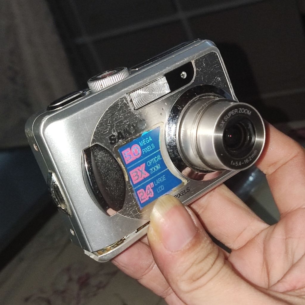 BAHAN SANYO VPC-503 digital camera VPC 503 pocket kamera digicam jadul minus 2nd seken second bekas 