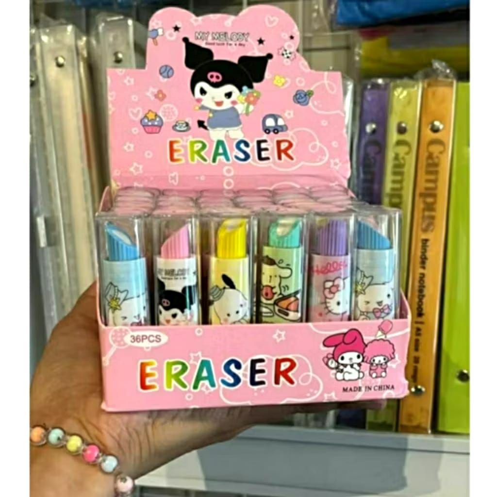 

# Penghapus Lipstik Princess Disney/ Penghapus Bentuk Lipstik Lucu