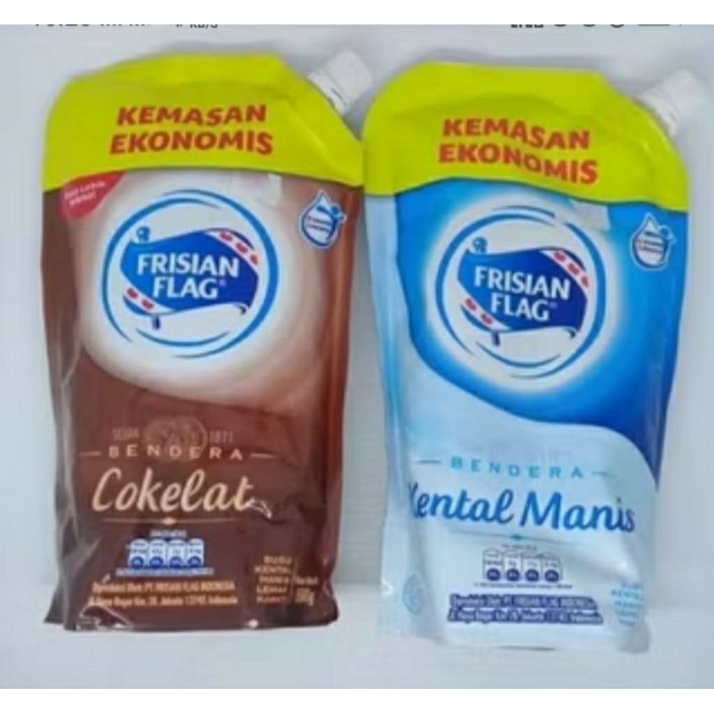 

susu kental manis frisian flag pouch 545 ml varian coklat