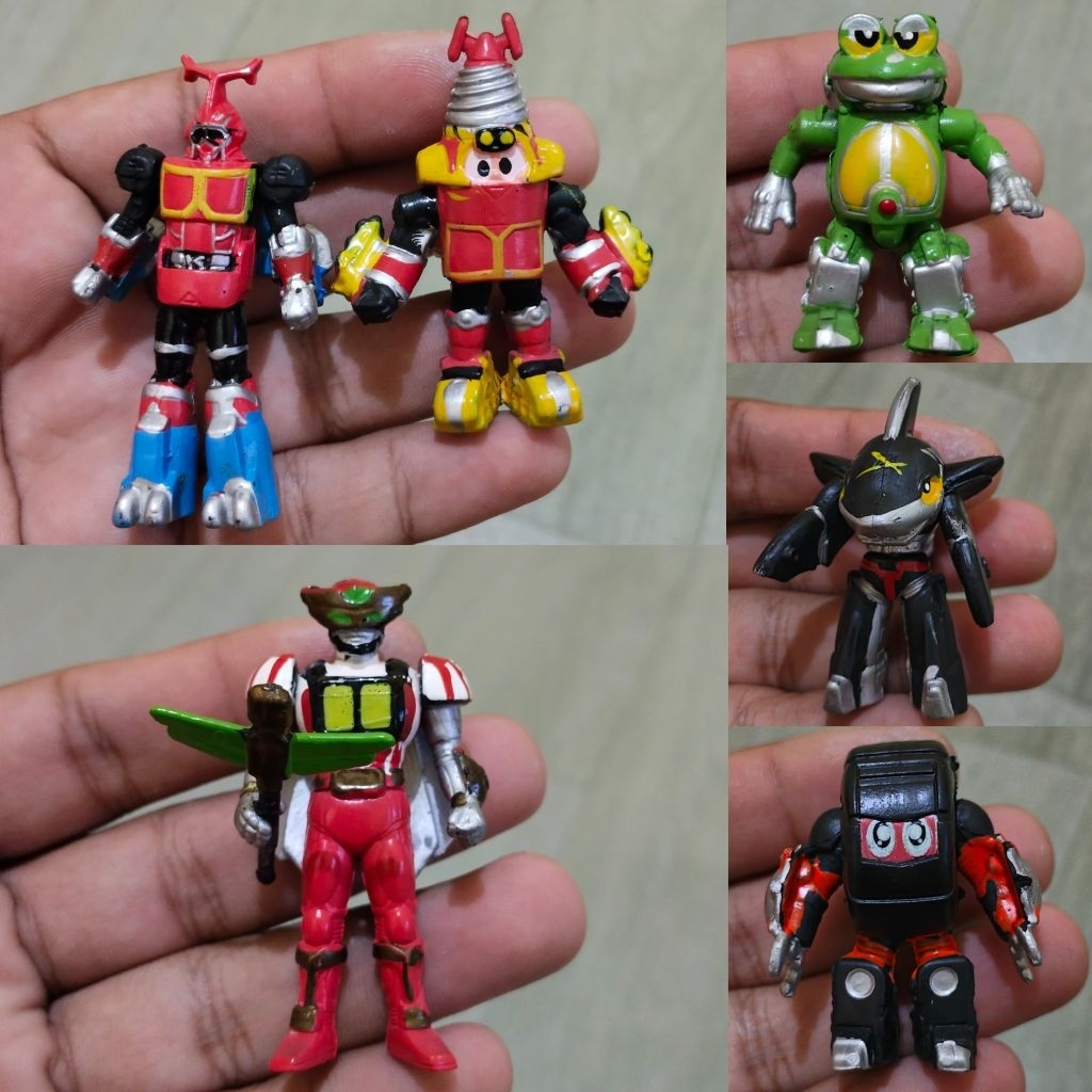 Figure Kabutaku Bahan Karet Padat