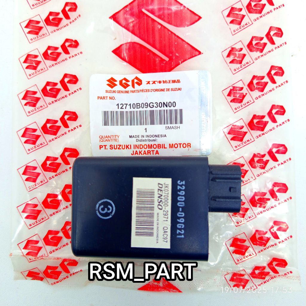 Suzuki CDI SMASH LAMA 110 SUZUKI SMASH NEW 125 SPIN 125 DENSO 32900-09521 RSM_PART Original Part Mad