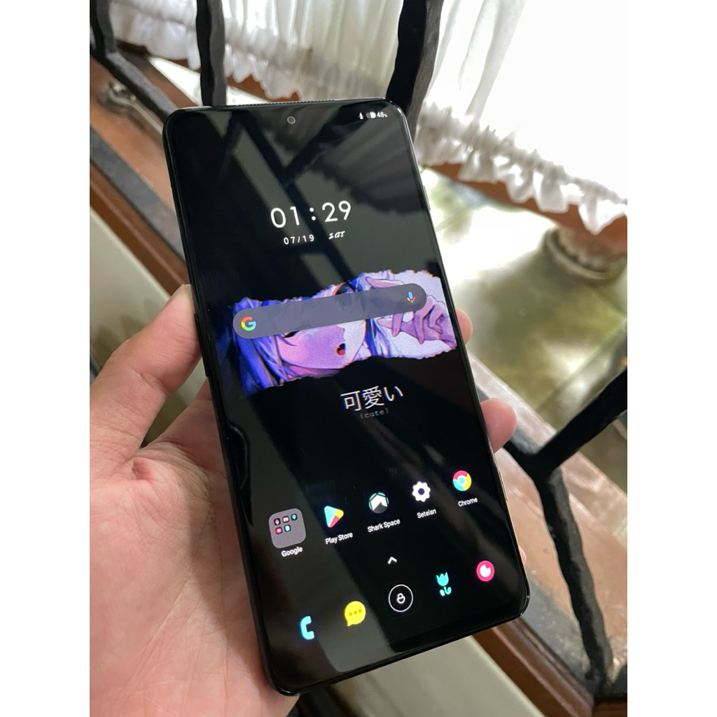 BLACK SHARK 4 8/128gb SECOND GARANSI RESMI INDONESIA MULUS