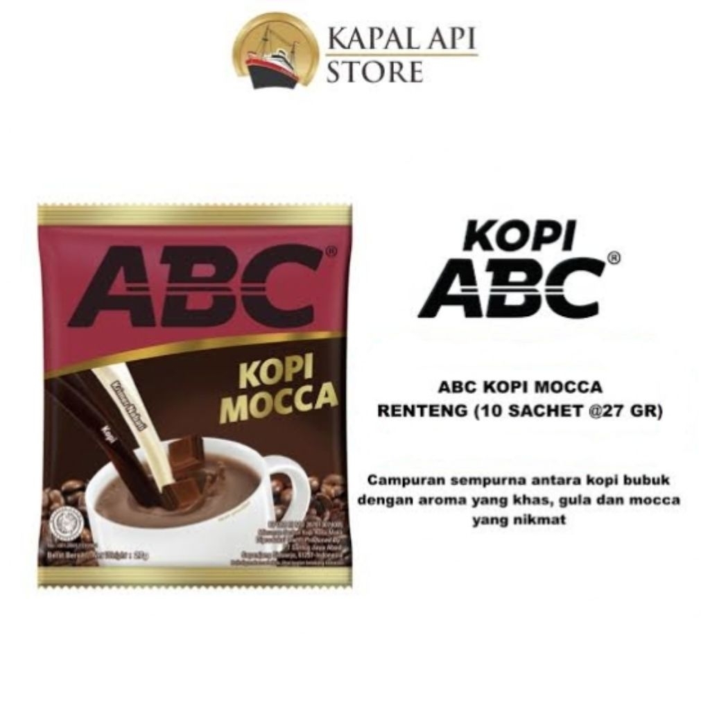 

Abc mocca 10 sachet