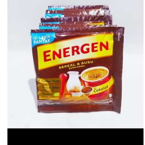 

Energen coklat 1 renceng 10 pcs x 34 gr