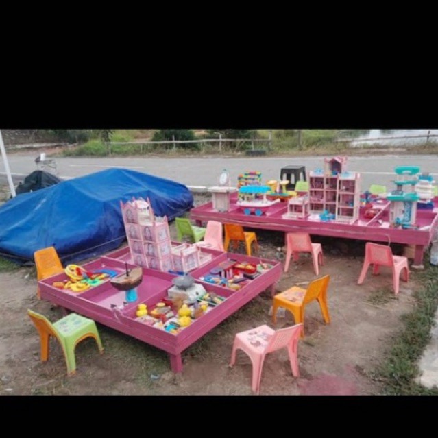 paket usaha mainan & bom bom car second hand