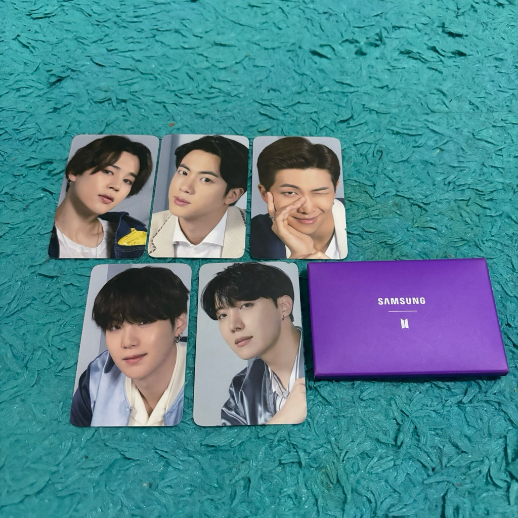 BTS SAMSUNG OFFICIAL PHOTOCARD