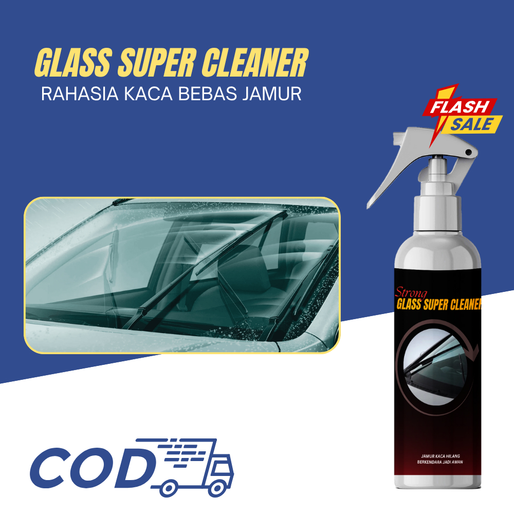 Glass Cleaner Pembersih Jamur Kaca Mobil / Obat Jamur Kaca Mobil Super Ampuh