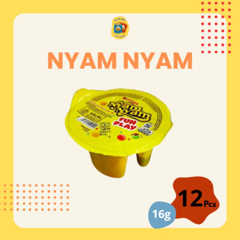 

RS Nyam Nyam Funplay (16g) Isi 12pc