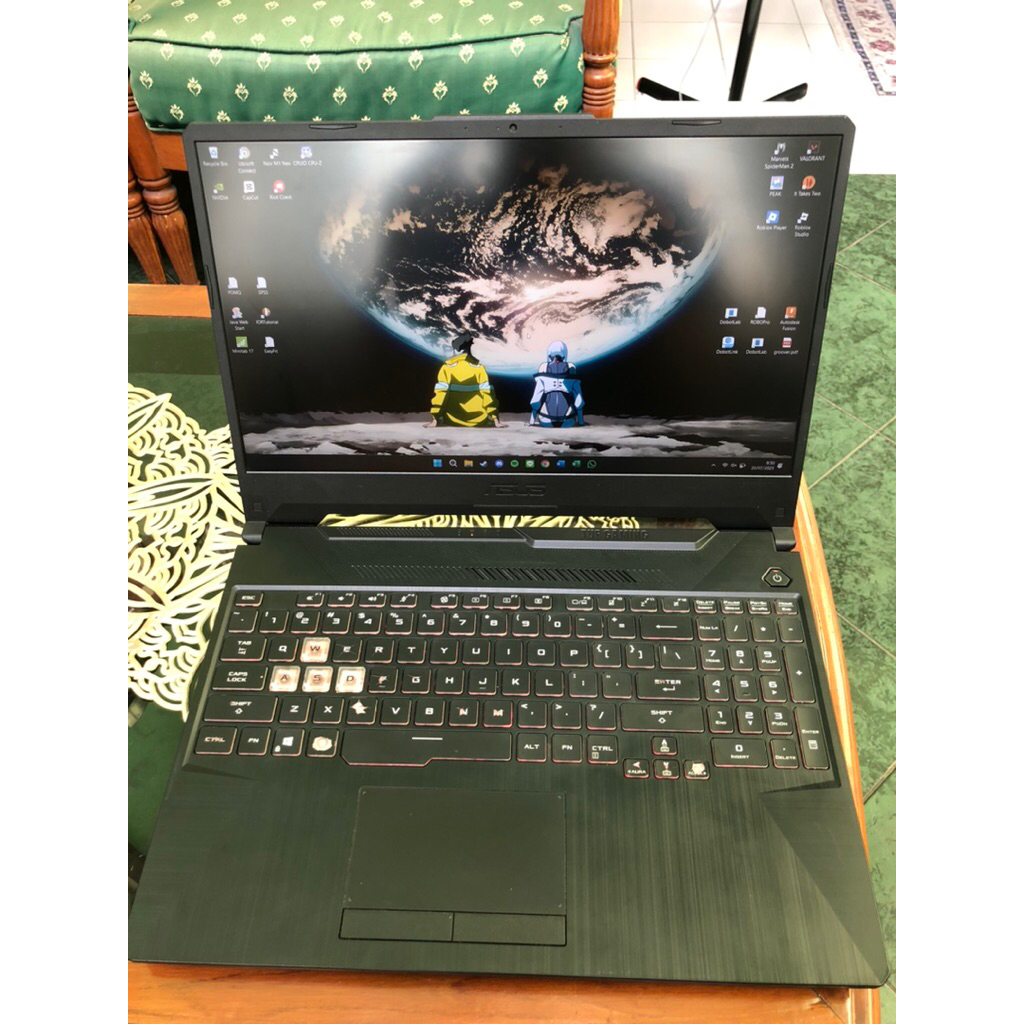 Asus Tuf Gaming F15 FX506HCB Second RTX 3050 Intel Core i5 11400H