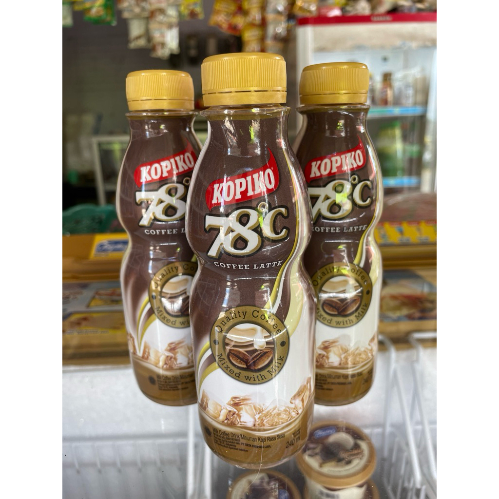 

KOPIKO 78 COFFE LATTE KEMASAN BOTOL