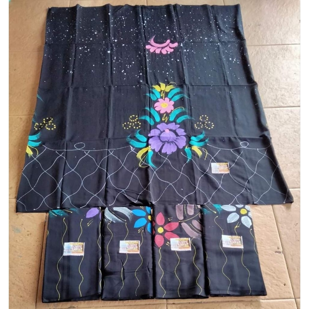 Sarung Batik Mbak Santri Cap Santung Sarung Batik Santriwati Sarung Batik Wanita Sarung Santung