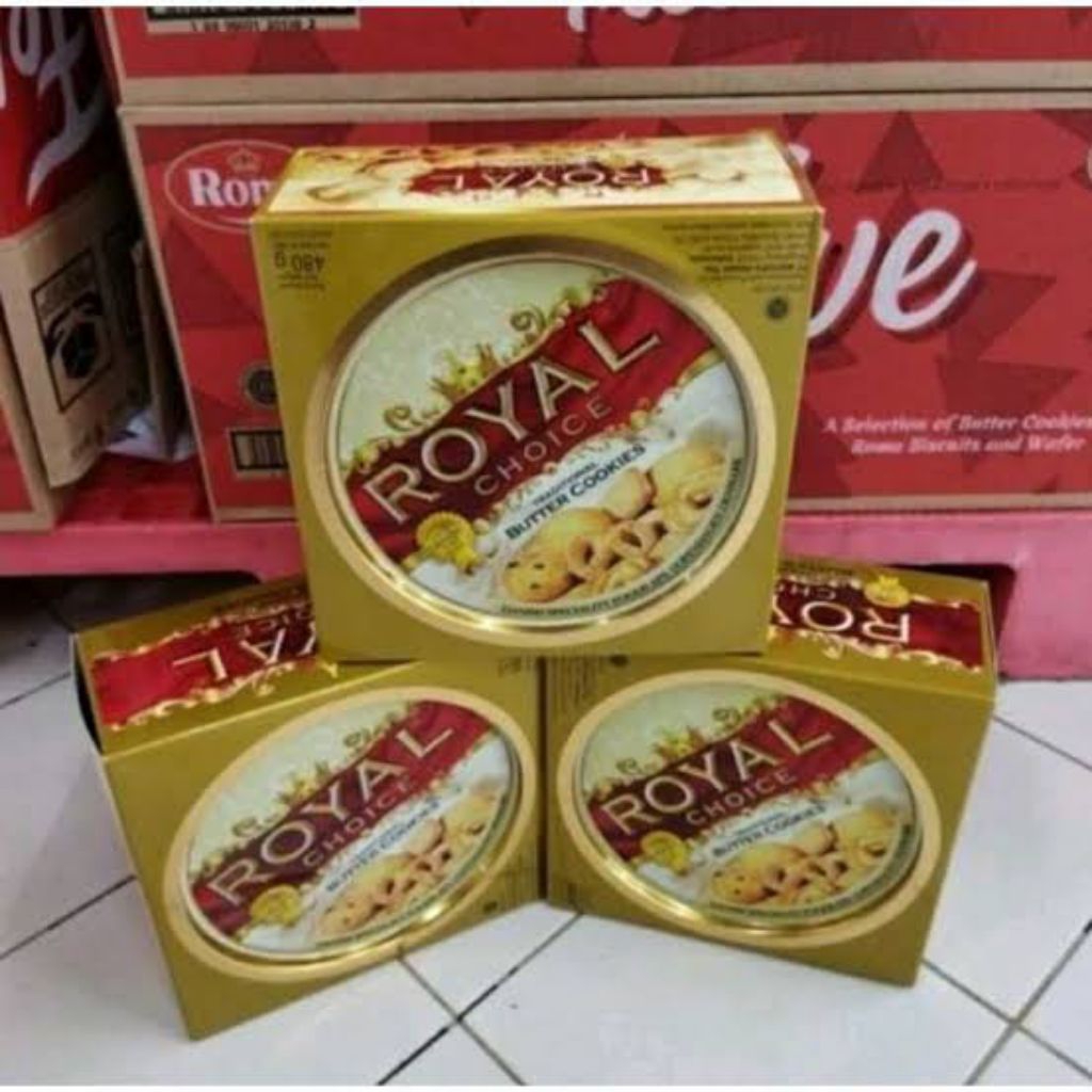 

royal choice butter cookies 960gr (kaleng besar)