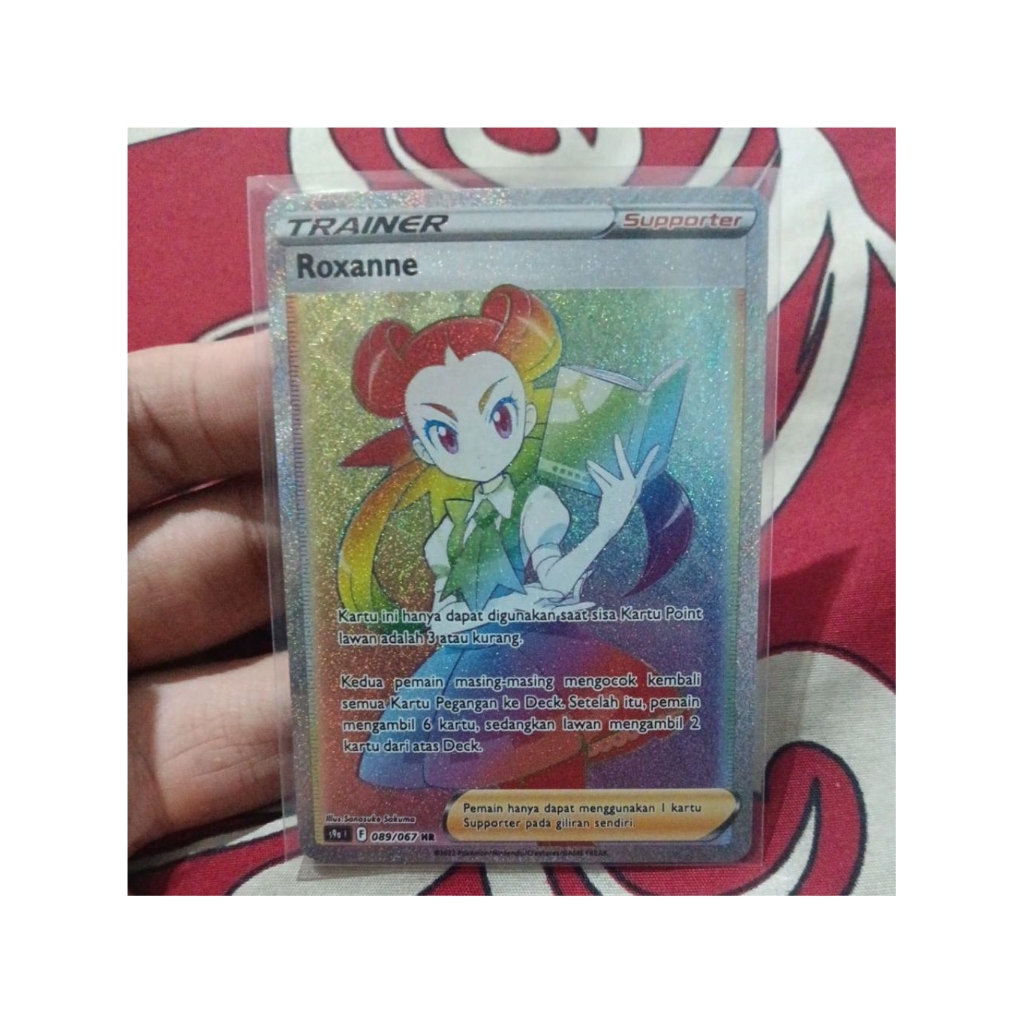 s9a 089/067 HR Kartu Trainer "Roxanne" - Pokemon TCG Indonesia