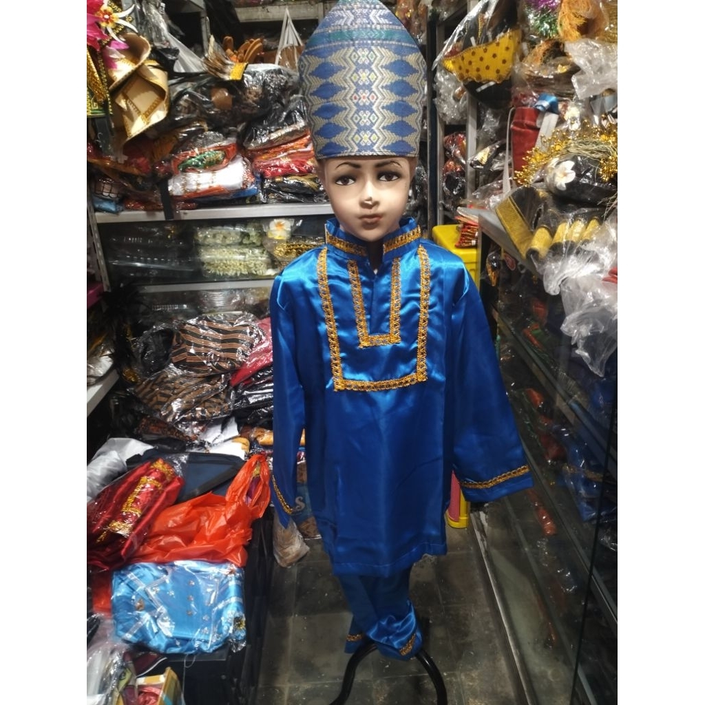 DISKON BAJU ADAT PALEMBANG //BAJU ADAT ANAK PALEMBANG//BAJU ANAK COWOK PALEMBANG