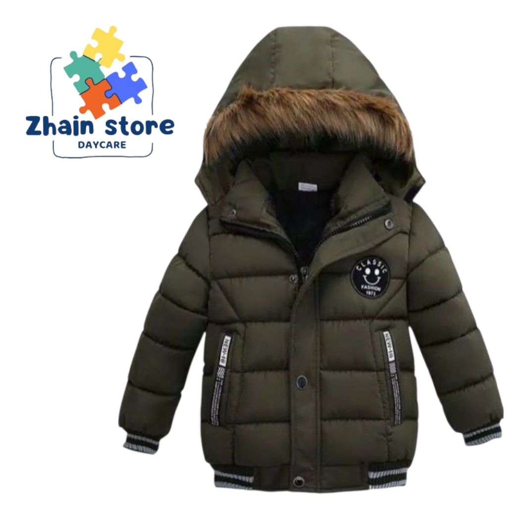 jaket anak / jaket winter bulu / jaket winter anak laki laki