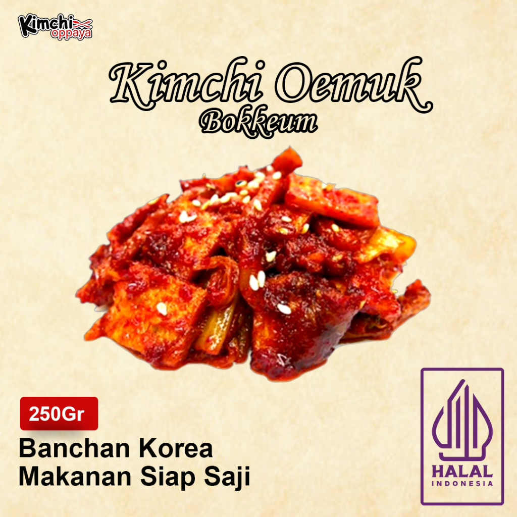 

Banchan - Kimchi Odeng Bokkeum/김치오뎅 볶음/Kimchi & Odeng 250Gr