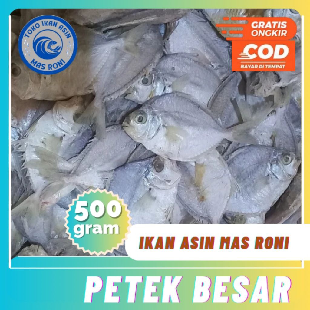 

Ikan Asin Petek Besar Fresh 500gram