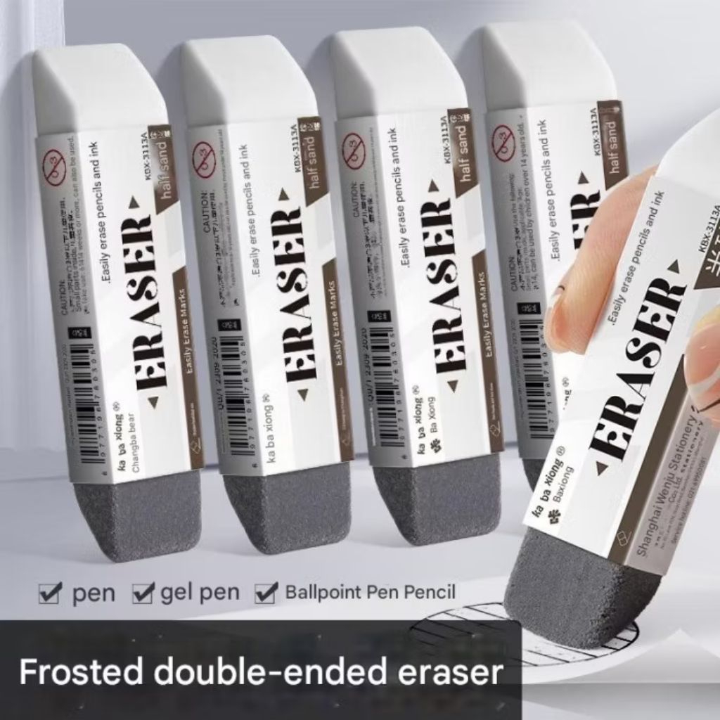 

ELSTUFF944 PENGHAPUS PENA PENSIL 2 SISI / PENGHAPUS ALAT TULIS SEKOLAH