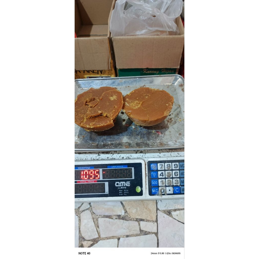 

Gula Merah Tebu asli 100% per kg isi 2 pcs jumboo