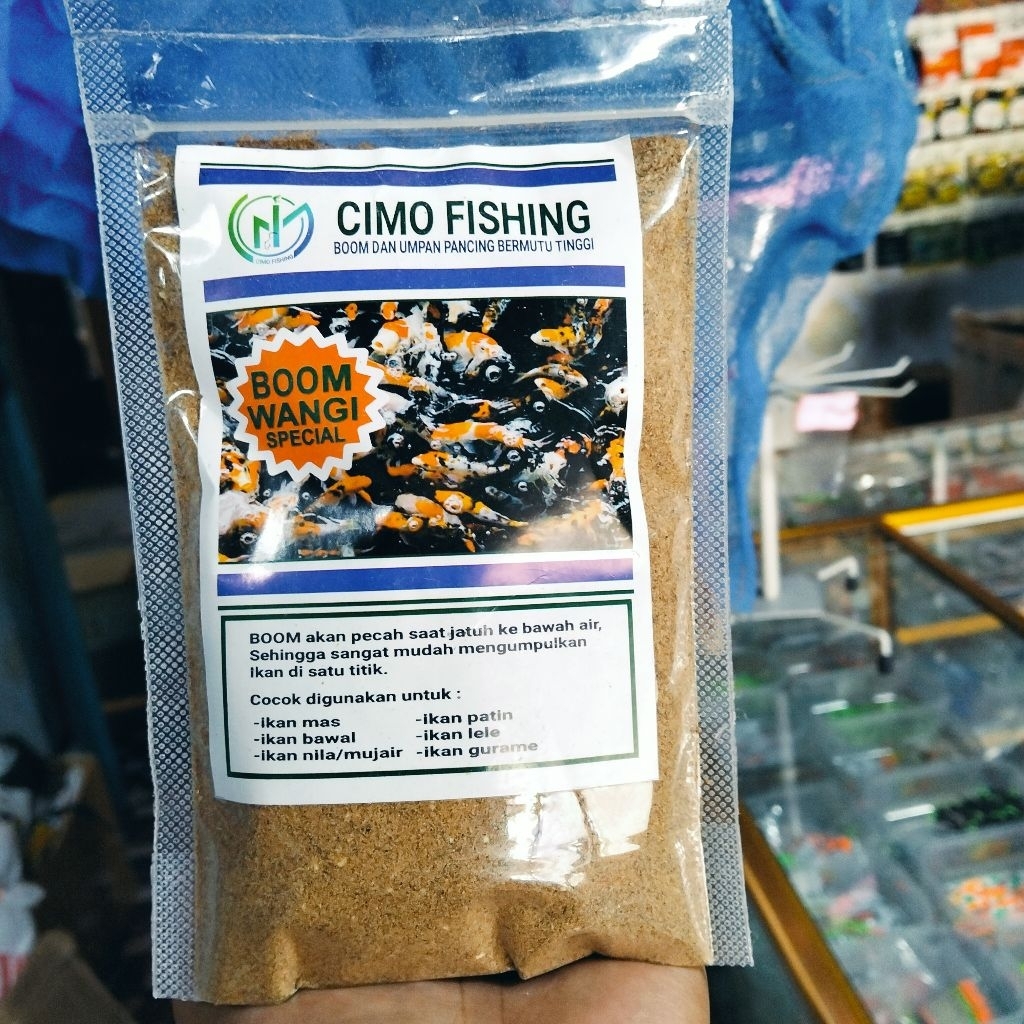 pelet ikan BOM WANGI SPESIAL (CHIMO FISHING)