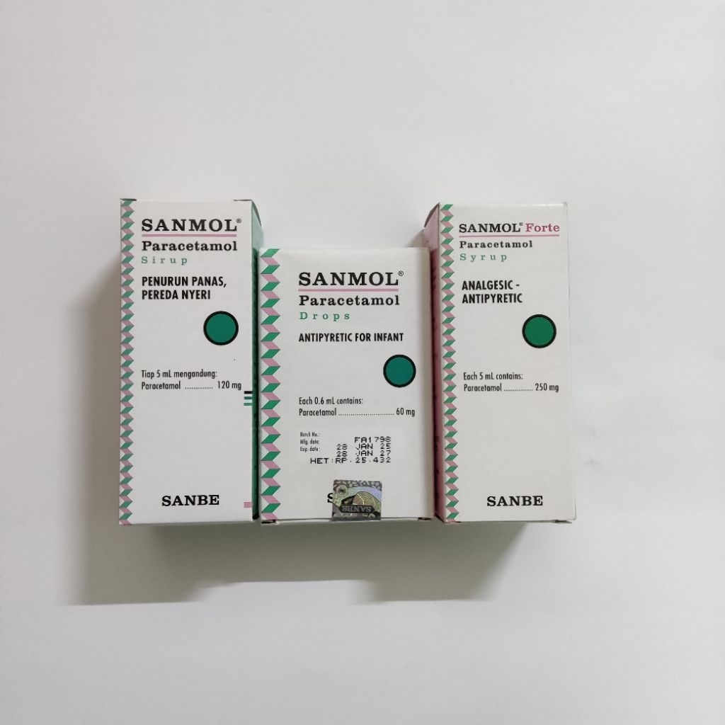 SANMOL SIRUP - SANMOL DROP - SANMOL FORTE SIRUP