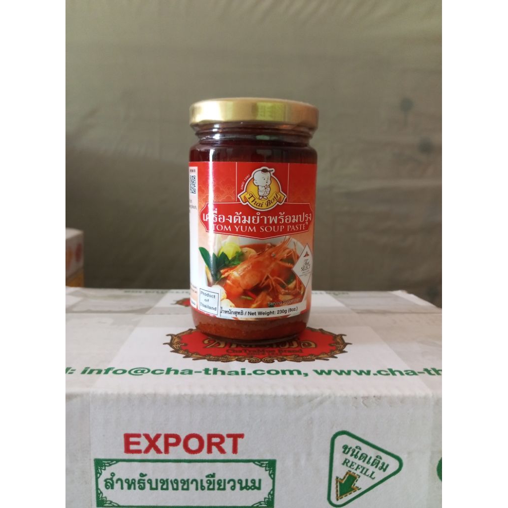 

Thai Boy Tom Yum Paste 230 gr