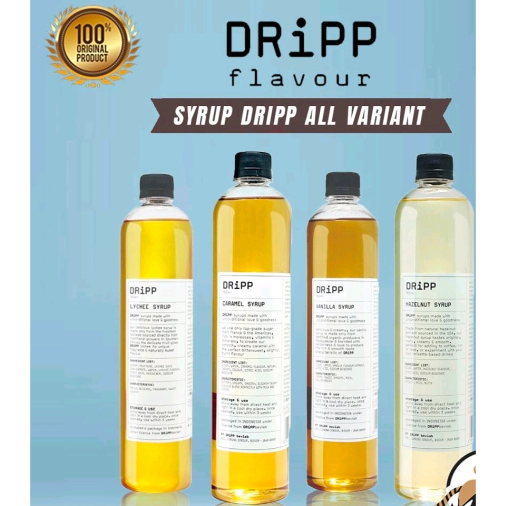 

Dripp Syrup rasa All Variant 760 ml