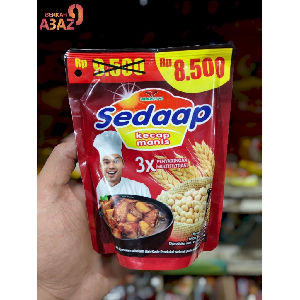 

Sedaap Kecap Manis Pouch 250ml Kecaap Sedaap Kemasan Ekonomis