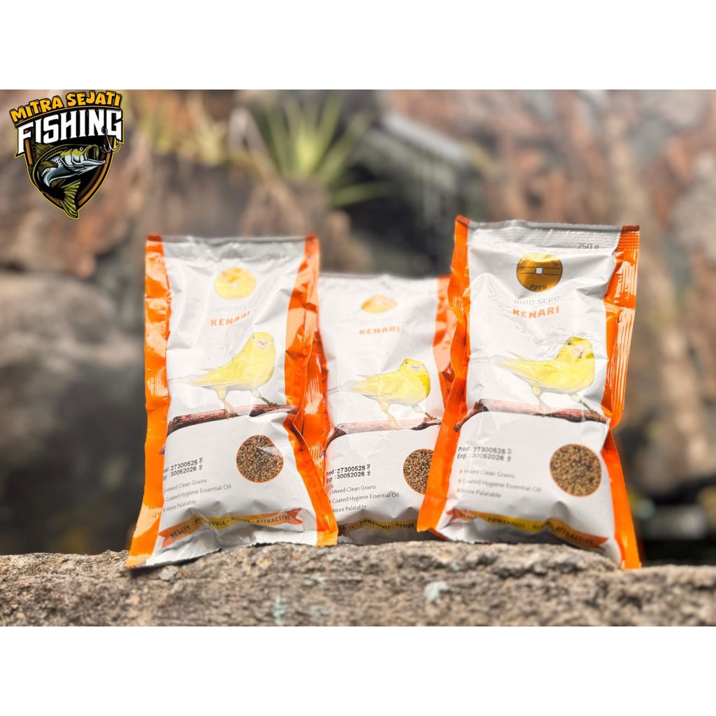 Pakan Burung Kenari - Pakan burung Gold Coin Kenari 250gr