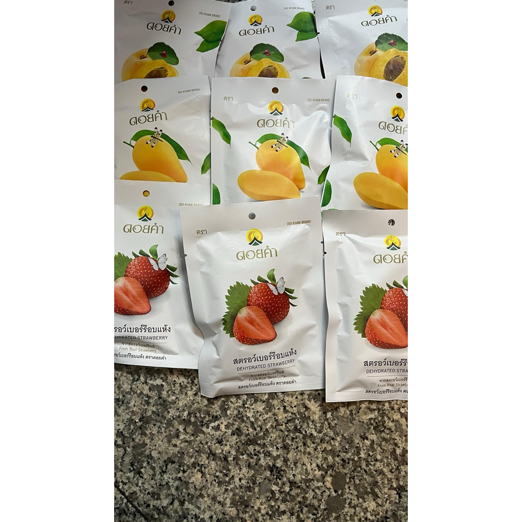 

[Ready Stock] Doi Kham Brand Buah Kering Dehydrated Fruit 40gram