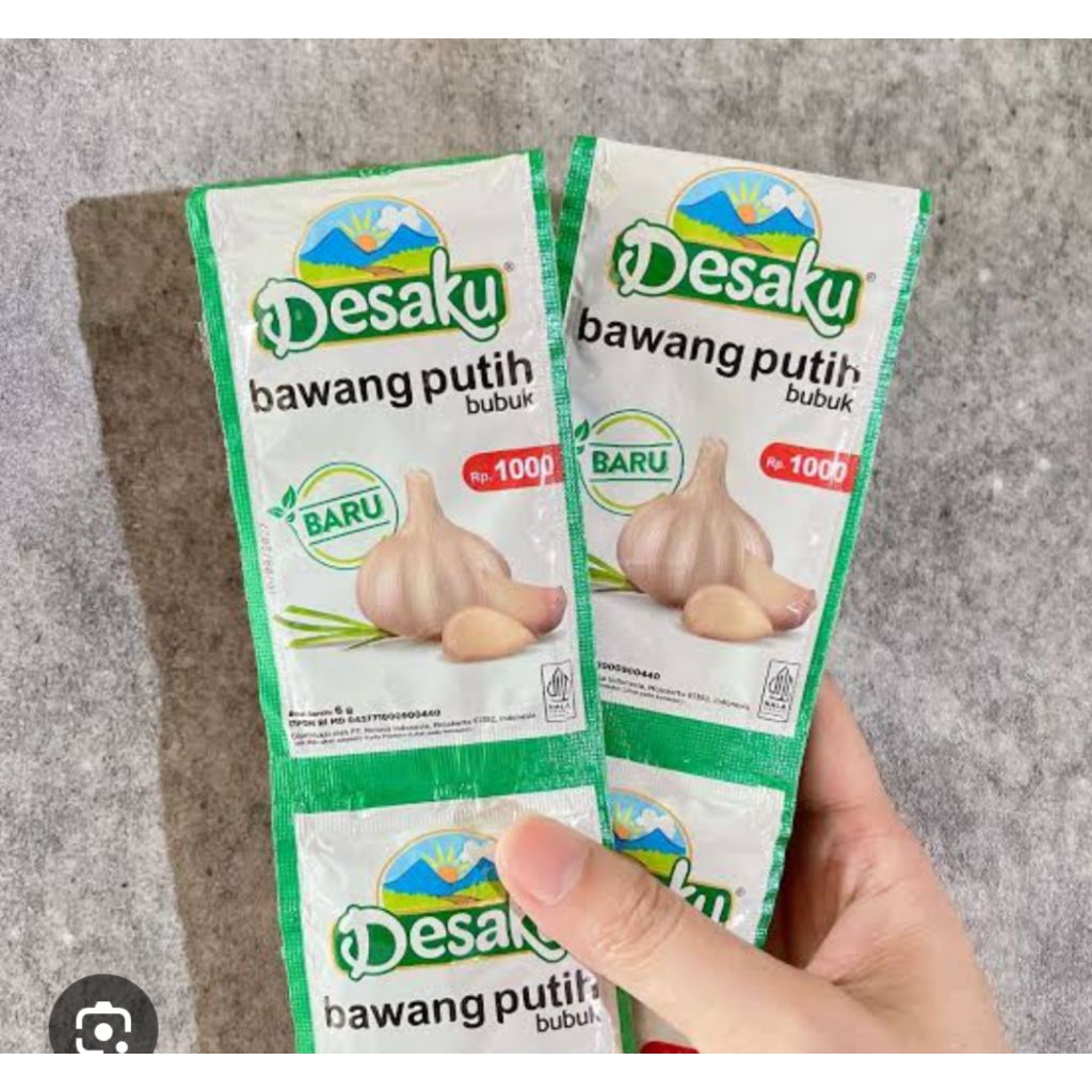 

bubuk desaku bawang putih 1 renteng