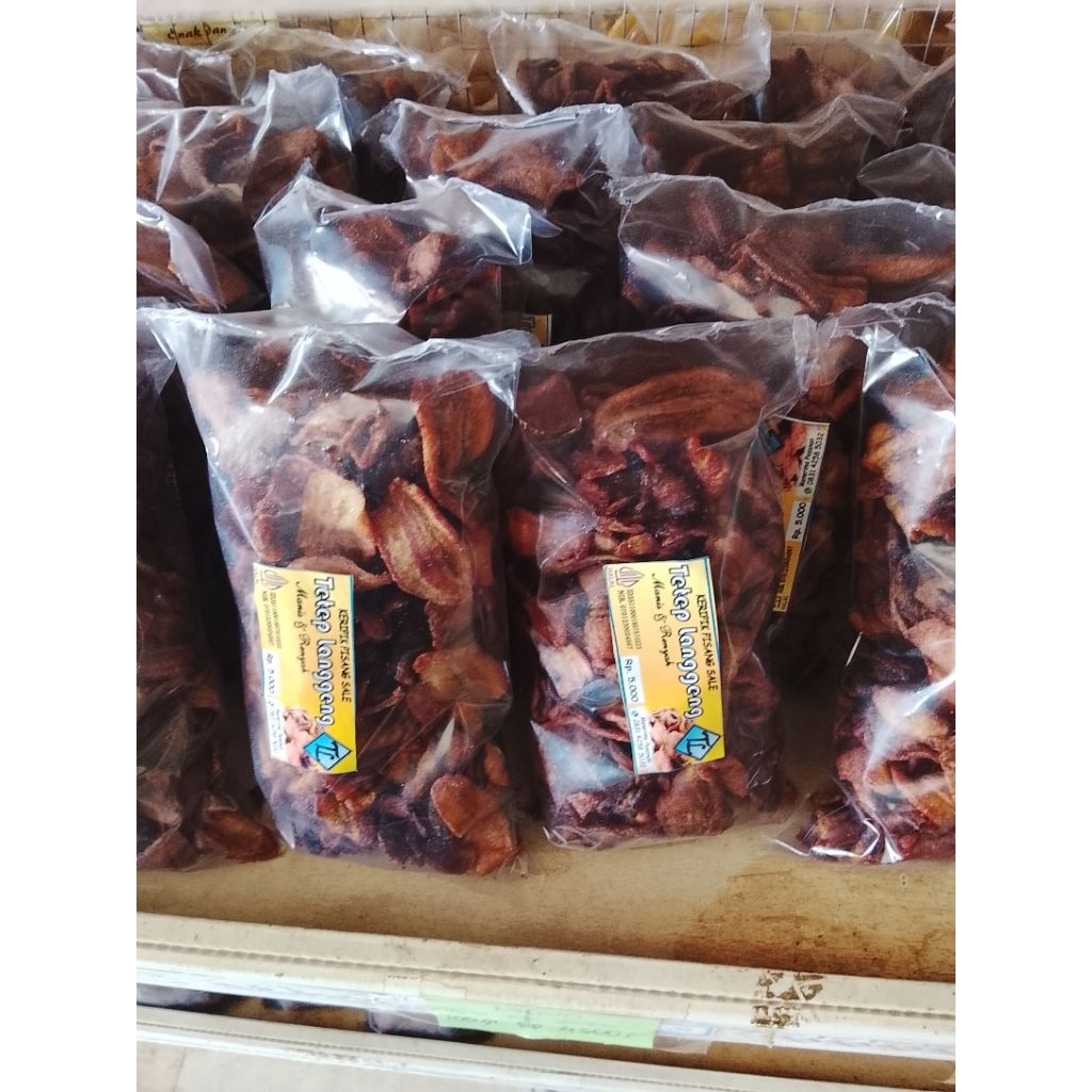 

keripik pisang sale manis gurih enak murah bikin nagih kekinian