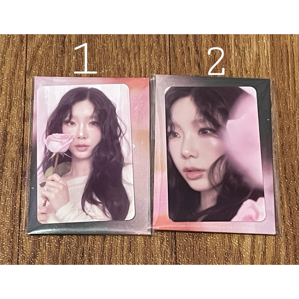 TAEYEON - THE TENSE Fortune Scratch Photocard Set