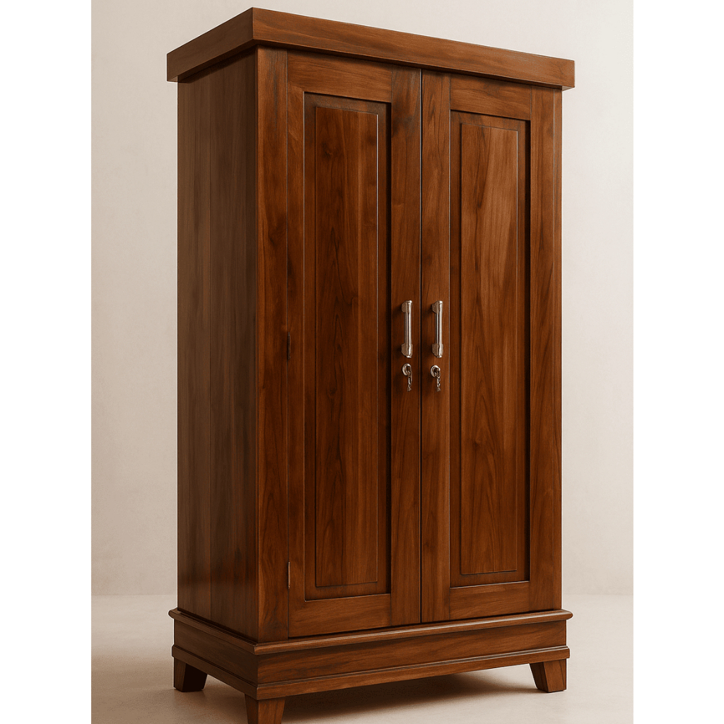 Lemari 2 Pintu Jati Asli (Lemari kost)