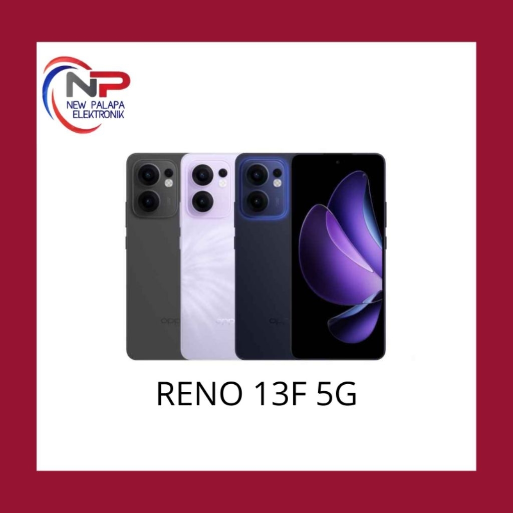 HP OPPO RENO 13F 5G 8/256 GARANSI RESMI OPPO