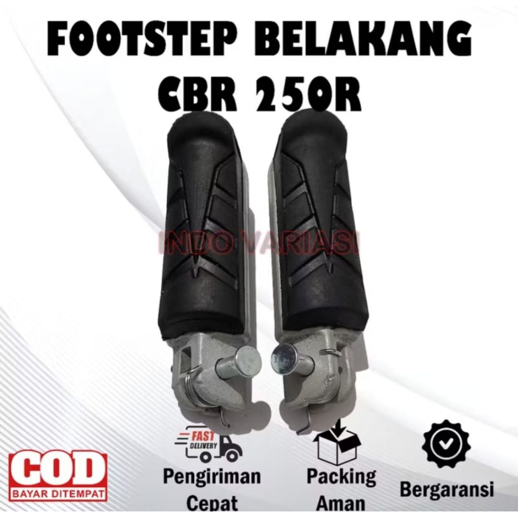 Footstep Postep Depan CBR 250 CB 250R Satu Set