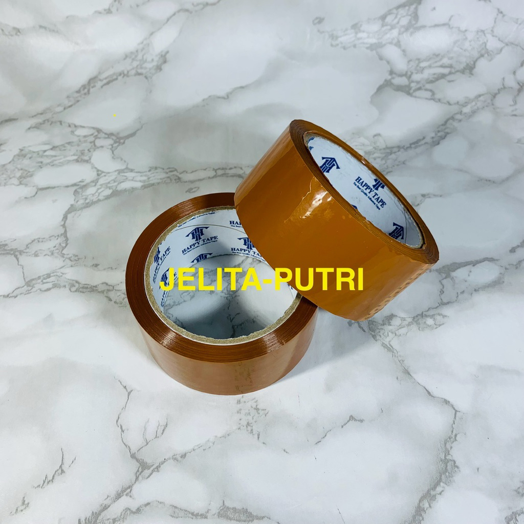 

Lakban / Isolasi / Selotip Cokelat 45MM (90 Yard)