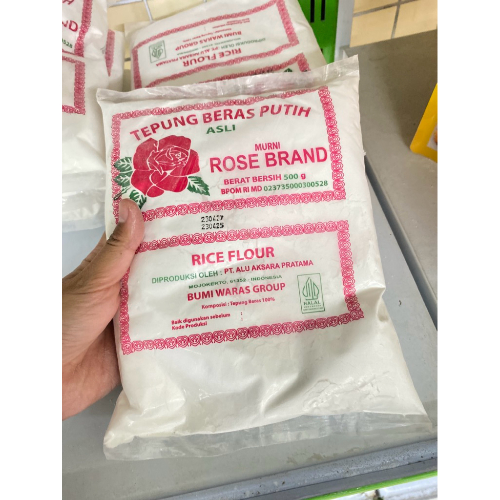 

Tepung Beras Putih Rose Brand 500g