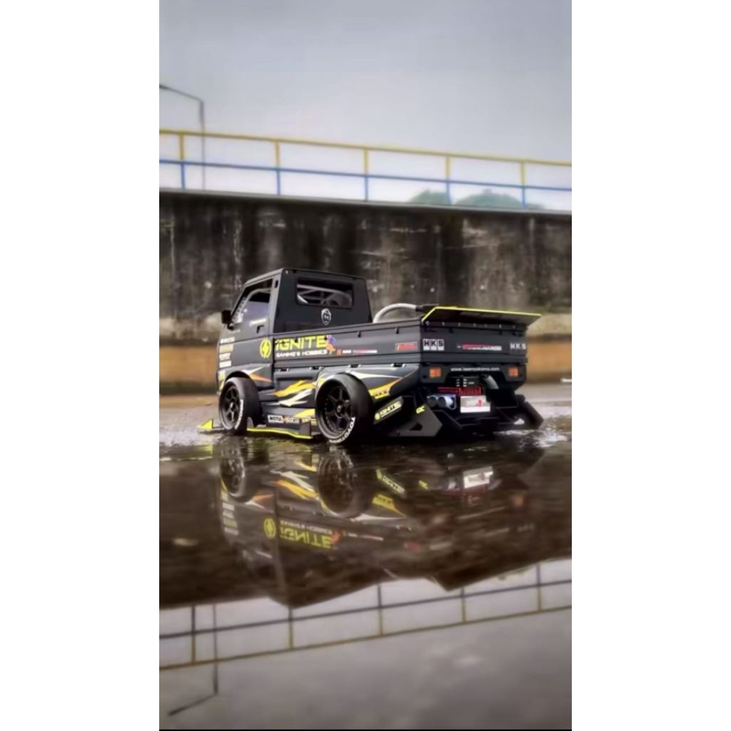 RC drift hijet full propo