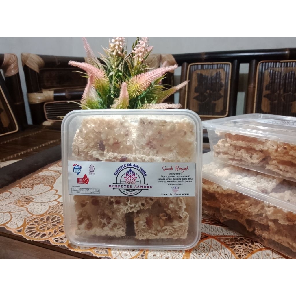 

Snack Jajanan Rempeyek kacang tanah grosir termurah viral 2025