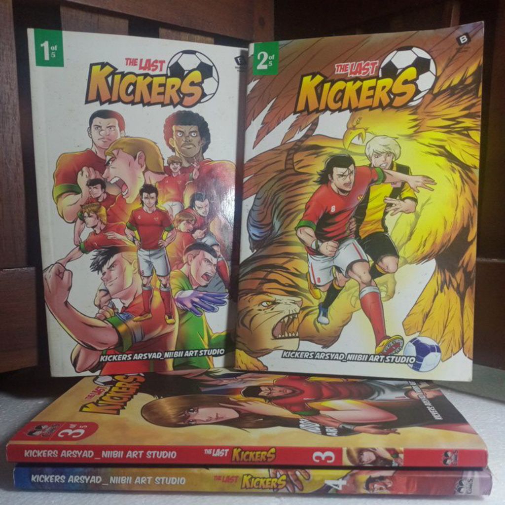 Komik THE LAST KICKERS,cabutan harga satuan,buku bekas preloved original