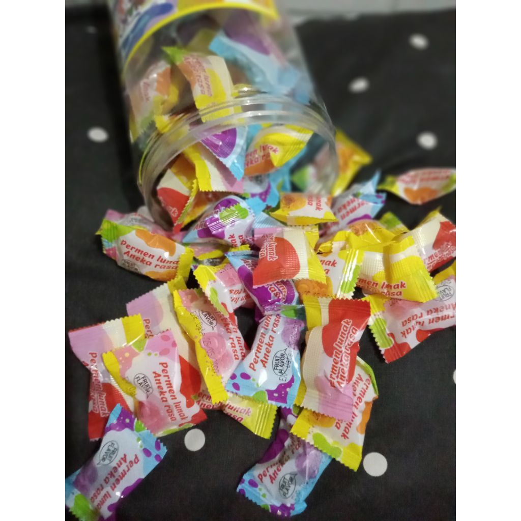 

Luvmi permen lunak/permen lunak aneka rasa/permen lucu/permen unik
